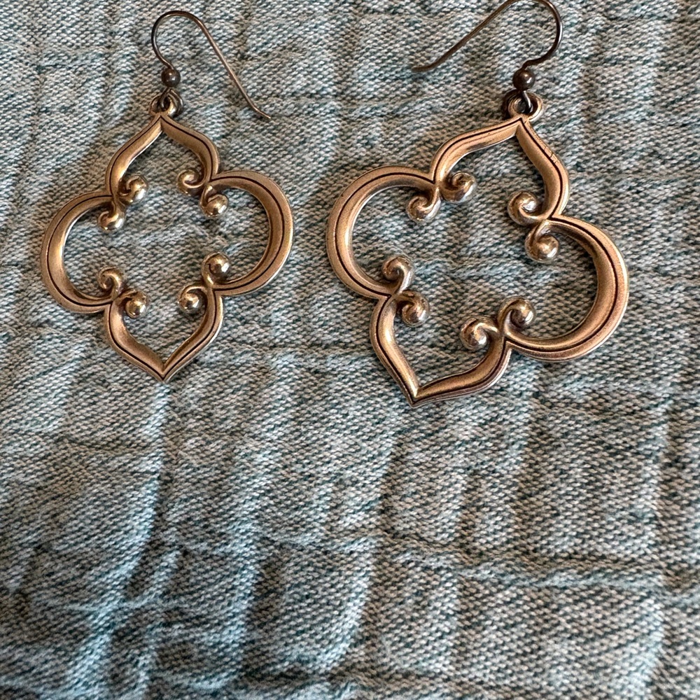 Brighton silver earrings